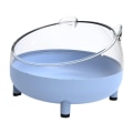 Miniatyrbild 5 av 10: Hamster Sand Bad Container Hamster Sand Bad Box VIT White
