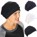 Miniatyrbilde 10 av 10: Dame bomull lue Slouch Beanies NAVY Navy