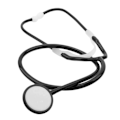 Pikkukuva 3 / 10: Stetoskooppi Toy Simulation Doctor Toy MUSTA black