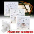 Miniatyrbilde 10 av 10: DC Amp Meter Analog Panel Meter 0-5A 0-5A