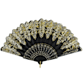 Miniatyrbilde 8 av 9: 5 stk Vintage Folding Fan Spansk Folding Håndvifte Håndholdt 5 PCS