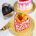Miniatyrbillede 5 af 5: 5 stk Kikseform af rustfrit stål Rustfrit stål Love Cookie