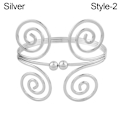 Miniatyrbillede 1 af 10: Arm Bangle Arm Chain SILVER STYLE-2 STYLE-2 Silver Style-2-Style-2