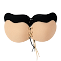 Miniatyrbillede 6 af 7: Invisible BH Nude BH SORT C Black C