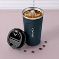 Miniatyrbillede 10 af 10: Kaffekrus Isoleret kop SORT Black