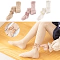 Miniatyrbilde 8 av 10: Babyjenter Strømpebukser Bowknot Tights NUDE L nude L