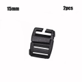 Miniatyrbillede 10 af 10: 2 stk Webbing strop spænde skyder fastener 2 2 2