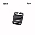 Miniatyrbillede 10 af 10: 2 stk Webbing strop spænde skyder fastener 6 6 6