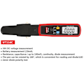 Miniatyrbillede 2 af 10: UT116C SMD Tester Håndholdt Multimeter Pincetmodstand