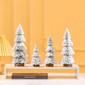 Pikkukuva 9 / 10: Tower Shaped Tree Lighthouse Flocked Cedar Tree 25cm 25cm