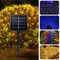 Miniatyrbild 6 av 10: Solar Power LED String LED Solar Net Mesh MULTICOLOR 3MX2M multicolor 3Mx2M 204LED