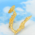 Miniatyrbillede 6 af 10: Butterfly Display Base Holder Krystalkugle Display Stand ROSE Rose Gold