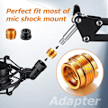 Miniatyrbillede 4 af 7: 10 stk Mikrofonskruer Mikrofonstativ ALUMINIUM ALUMINIUM aluminum