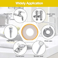 Miniatyrbillede 4 af 9: 10-Pack PTFE Pipe Slealant Seal Tape Gevindtape