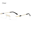 Pikkukuva 1 / 10: Reunattomat suorakaiteen aurinkolasit Kehyksettomat aurinkolasit CLEAR CLEAR Clear