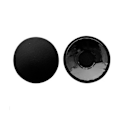 Pikkukuva 1 / 8: 3parin liimarintaliivit silikonirintatarra MUSTA PYÖREÄ black circular-circular