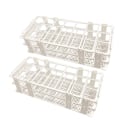 Miniatyrbilde 3 av 9: Reagensrørstativ i plast Avtakbar (21 hull) Rørboks 21 hull
