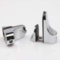 Miniatyrbilde 9 av 10: 2STK Bracket Veggfeste Glasshylle Bracket MATTE OVERFLATE MATTE Matte surface