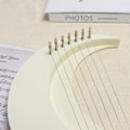 Miniatyrbillede 5 af 7: 7 Strings Instrument Musical Lyre Grækenland Lyre Harpe