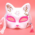 Miniatyrbillede 7 af 10: 2 stk Anime Foxes Mask Festrekvisitter 12 12