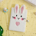 Miniatyrbillede 1 af 10: Tegneserie Plys Notesblok Pocket Notebook HVID White