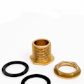 Miniatyrbillede 2 af 8: 2 stk Messing Vandtank Connector Vandtank Afløbsadapter 1 TOMME 1 Inch