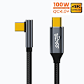Miniatyrbillede 8 af 10: USB 3.1 Gen 2-kabel Type-C til Type-C-ledning 3M 3m