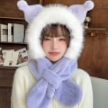 Pikkukuva 4 / 10: Talvihattu Rabbit Ears Hat WHITE Rabbit Rabbit White Rabbit-Rabbit