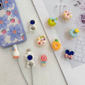 Miniatyrbillede 6 af 9: Data Line Cord Protector Cable Organizer 3 3 3