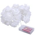 Miniatyrbild 2 av 8: LED Rose Flower String Lights Fairy String Lights VIT white