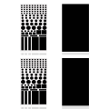 Pikkukuva 5 / 10: 4 kpl automaattitarrat pimennystarrat 4 kpl (HALF SHADING) D(HALF) 4PCSD(half shading)