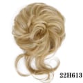 Miniatyrbillede 1 af 10: Hårbolle Syntetisk Chignon 3 3 3