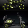 Miniatyrbilde 6 av 10: 80 stk. Hub-reflekterende klistremerke dekorative strimler 6 6 6