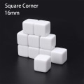 Miniatyrbilde 1 av 10: 10 stk/sett DND terning polyedrisk terning FIRKANT HJØRNE-16MM FIRKANT square corner-16mm