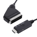 Pikkukuva 7 / 8: HDMI-SCART-sovittimen signaalimuunnin Audio-videokaapeli 1M