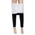 Miniatyrbillede 10 af 10: Fleece Foret Leggings Vinter Leggings GRÅ 3XL Grey 3XL
