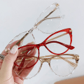Pikkukuva 4 / 10: Anti-Blue Light Glasses Pyöreät silmälasit PUNAINEN Red