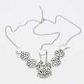 Miniatyrbillede 1 af 9: Bohemian Head Chain Hår smykker SØLV silver