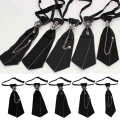 Miniatyrbilde 9 av 10: Svart slips smykker Bowtie 3 3 3