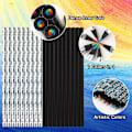 Miniatyrbilde 5 av 10: 12 stk/sett Fargeblyant Rainbow Core Pencil 02-12STK/SET 02-12PCS/Set