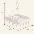 Miniatyrbild 2 av 10: Klädställ Plasthängare GRÅ RECTANGLE RECTANGLE gray rectangle-rectangle