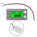 Miniatyrbilde 1 av 10: Batterikapasitetsindikator Digital voltmeter C C C