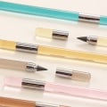 Pikkukuva 4 / 10: 2 KPL Inkless Eternal Pencil Unlimited Writing Pencil ROSE RED Rose Red