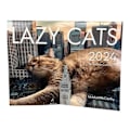 Pikkukuva 1 / 4: Lazy Cats -kalenteri 2024 -kalenteri Päivittäinen järjestäjäkalenteri
