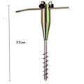 Miniatyrbillede 2 af 10: Skru Ground Spike Pointed Base Ground Spike i