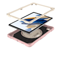 Miniatyrbild 9 av 10: 360 roterende beskyttelsesveske til Samsung Galaxy Tab A8 SVART black