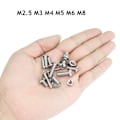 Miniatyrbillede 5 af 5: 460 stk. metriske skruer Sortiment Knaphoved Hex Socket Cap