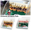 Miniatyrbilde 5 av 10: 3D Art Notepad DIY Paper Carving Notisblokk STIL 3 STIL 3 Style 3