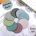 Miniatyrbild 6 av 6: 8 pads Self-Stick Notes Note Bookmark Marker Message Stickers