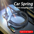 Miniatyrbilde 5 av 9: USB-kabelbaneladerkabel 1,5MPD/C TIL C PD/C TIL C 1.5mPD/C to C